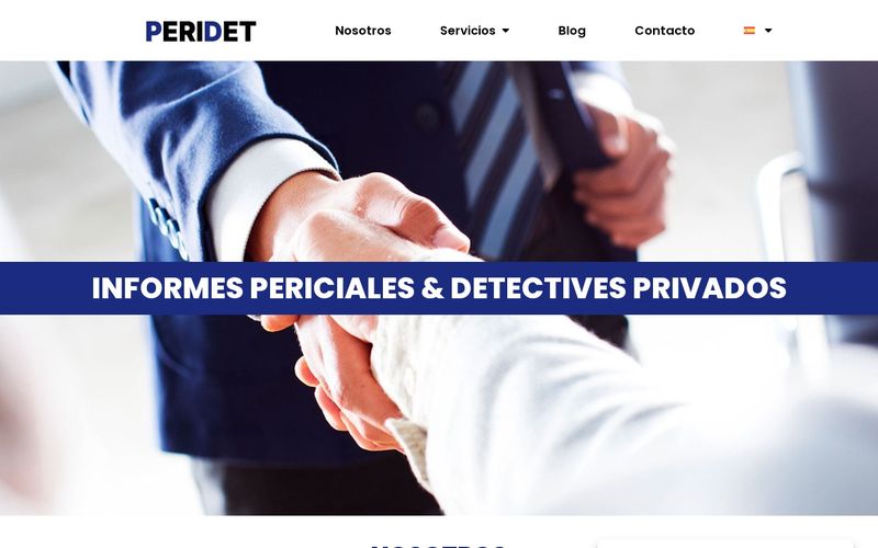 Proyecto Peridet - Web diseñada por Web&Go